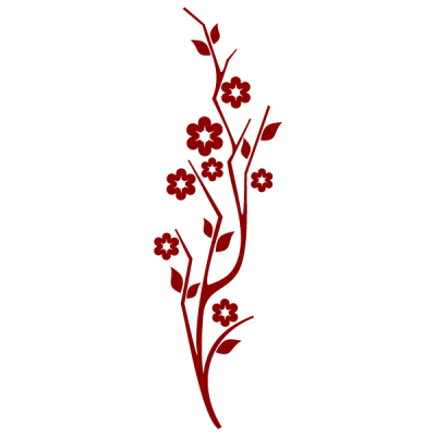 Vinil Decorativo Floral...