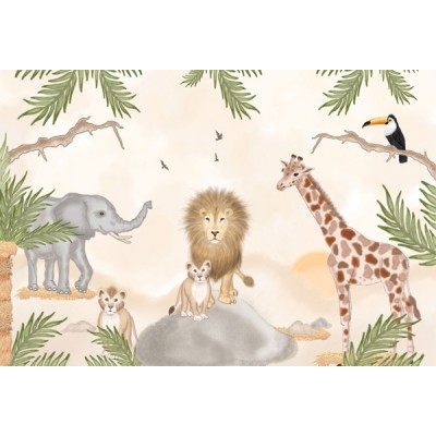 Mural Infantil Nairobi VCNA-032 Mural Infantil Nairobi VCNA-032