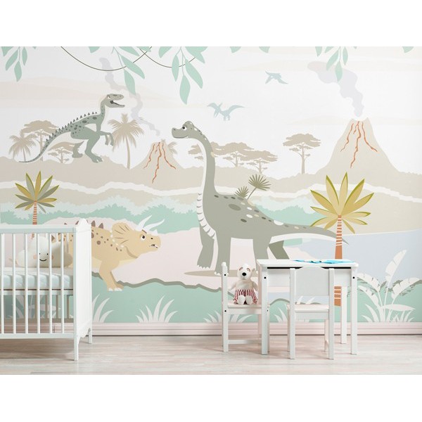Mural dinosaurios infantiles Mi Amigo Rex VCMR-029 Mural dinosaurios infantiles Mi Amigo Rex VCMR-029