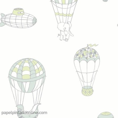 Papel de parede LITTLE WORLD 561023