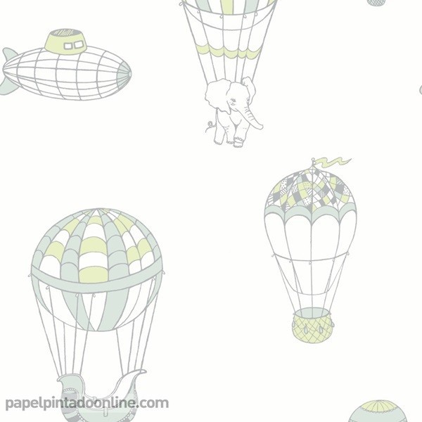 Papel de parede LITTLE WORLD 561023