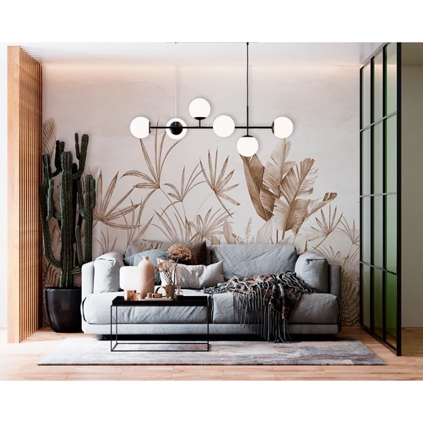 Mural Kribi Sepia ANIM024