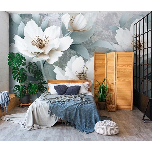 Mural Essentials White Beauty 752-027 Mural Essentials White Beauty 752-027