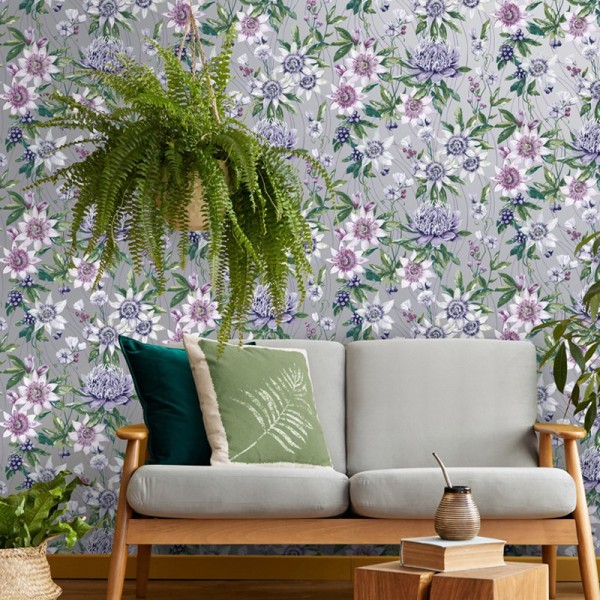 Papel pintado floral elegante 91323 Papel pintado floral elegante 91323