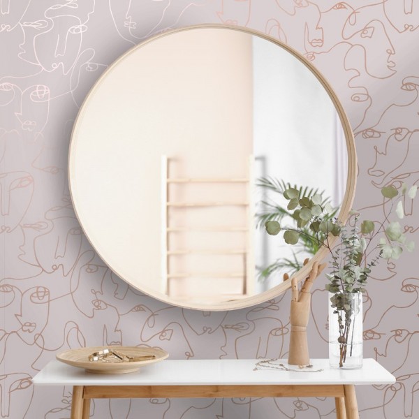 Papel pintado moderno rostros personas 91274 Papel pintado moderno rostros personas 91274