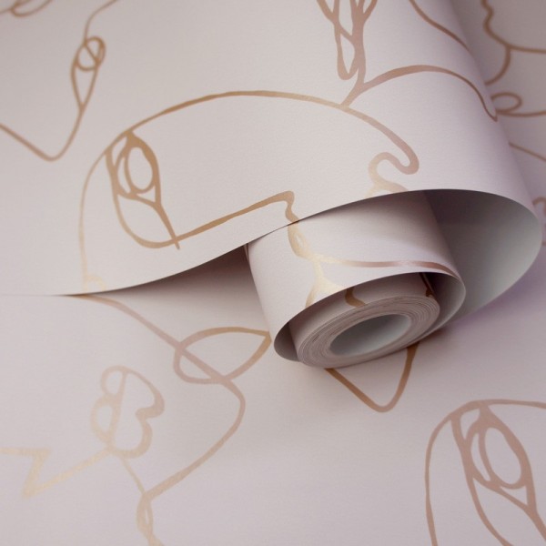 Papel pintado moderno rostros personas 91274 Papel pintado moderno rostros personas 91274