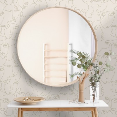 Papel pintado rostros Amazonia 91272 2