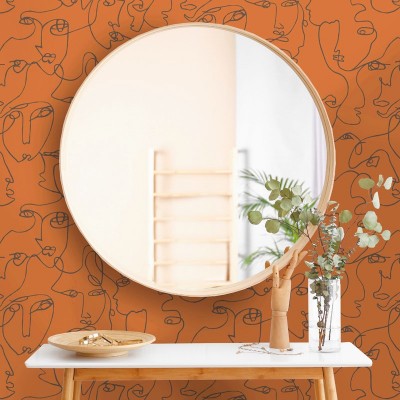 Paper pintat rostre persones decoració moderna 91271 Paper pintat rostre persones decoració moderna 91271