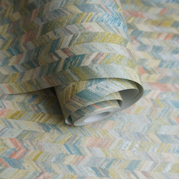 Papel pintado imitación tejido tela 91292