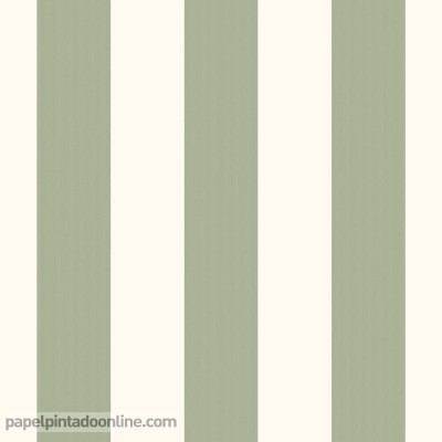 Paper pintat ratlles verd molsa i blanc trencat