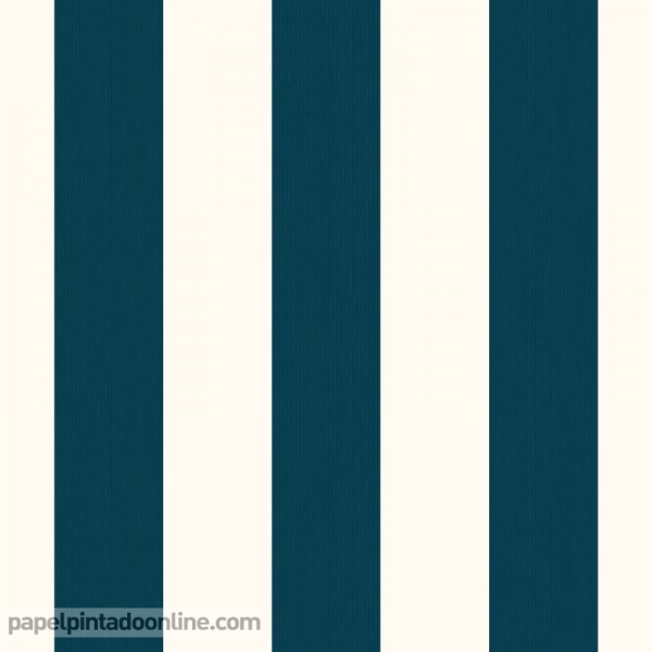 Papel de parede azul marinho e branco sujo