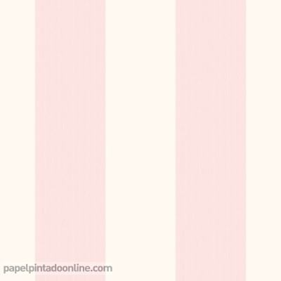 Paper pintat ratlles amples roses i blanc trencat Paper pintat ratlles amples roses i blanc trencat