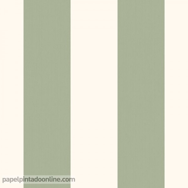 papel de parede riscas verde musgo e branco sujo