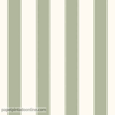 Papel de parede riscas cor verde decoração elegante