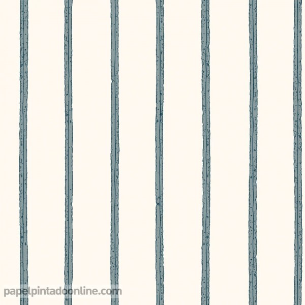 papel de parede riscas azuis marinho decoração elegante