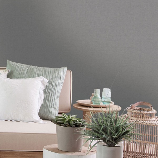 paper pintat llis imitació textura gris fosc mate paper pintat llis imitació textura gris fosc mate