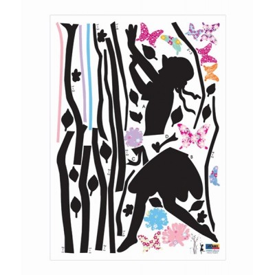 STICKER TREE & GIRL DP-08076