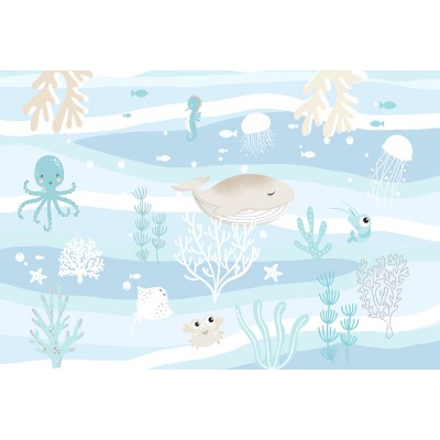 mural infantil com animais e natureza mundo marinho mural infantil com animais e natureza mundo marinho
