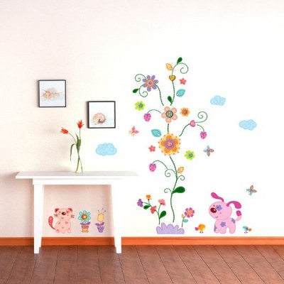 STICKER PATCHES PETS & FLOWERS DK-0013