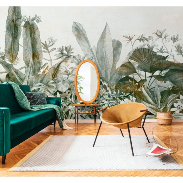 Mural naturaleza tropical ANIM044