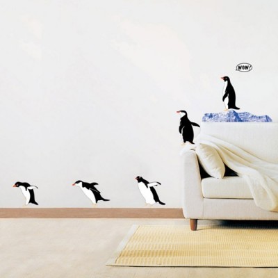 STICKER DIVING PENGUINS DS-08235