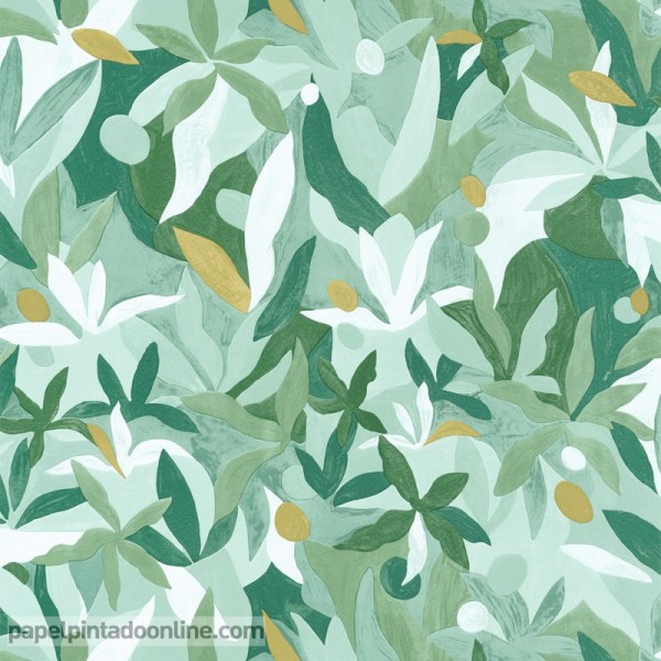 papel de parede de folhas verdes e azuis IMG_10216_71_99