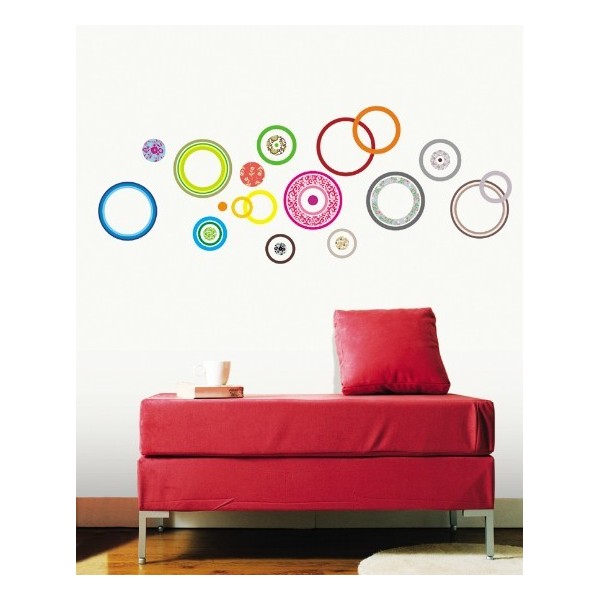 STICKER VIBRANT CIRCLES DK-0018