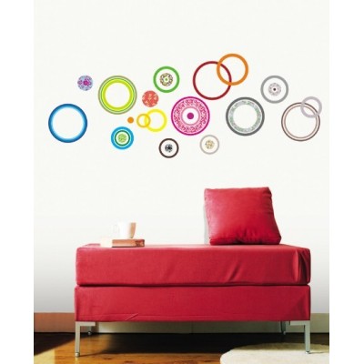STICKER VIBRANT CIRCLES DK-0018