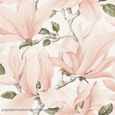 Papel de parede por metros floral ML5347-2 Papel de parede por metros floral ML5347-2
