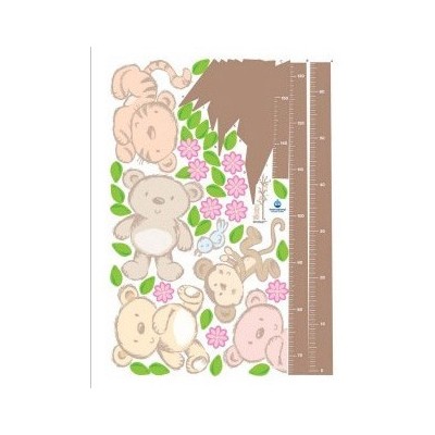 STICKER TEDDY BEAR HEIGHT CHART DK-0031 2