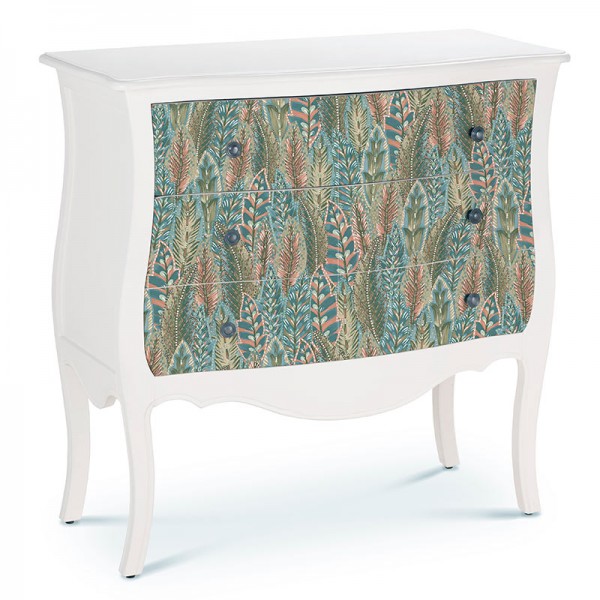 Papel de parede por metros Amherst Coral Blue ML91302