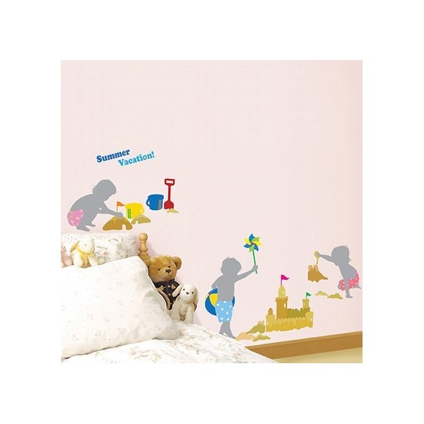 STICKER BEACH SUMMER VACATION DK-0027