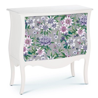 Papel de parede por metros Passiflora Silver ML91323 2