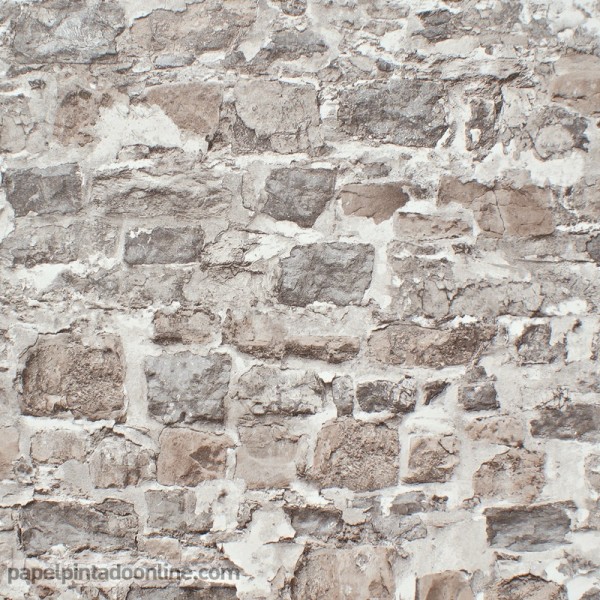Papel de parede de pedra rústica 10092-02