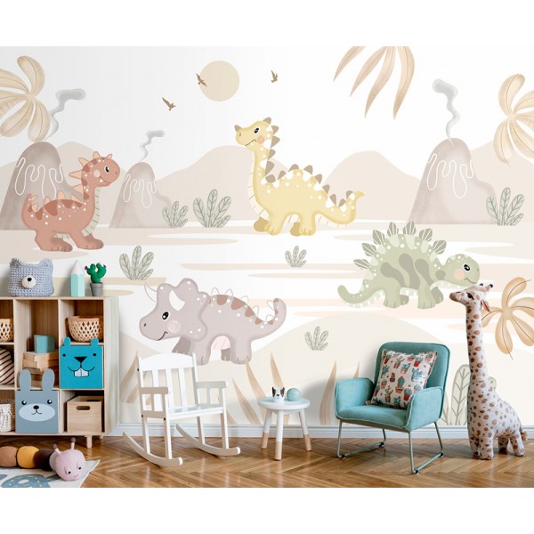 Mural Infantil Mundo de Gigantes VCMG-047 Mural Infantil Mundo de Gigantes VCMG-047