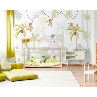 Mural Infantil Isla De Micos VCIM-048 2