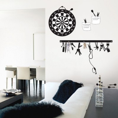 STICKER DARTBOARD & KEY HOLDER DK-0037