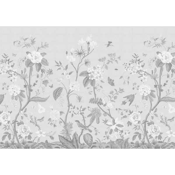 Mural Essentials Chinoiserie Cinza 752-033