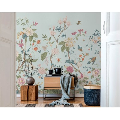 Mural Essentials Chinoiserie Turquesa 752-035 2