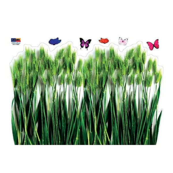 STICKER BARLEY & BUTTERFLIES DP-08051