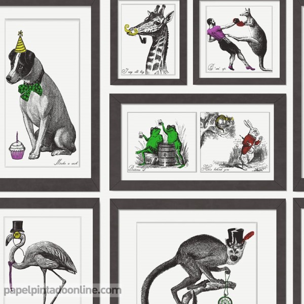 papel de parede com animais em fotos imaginarium 97921
