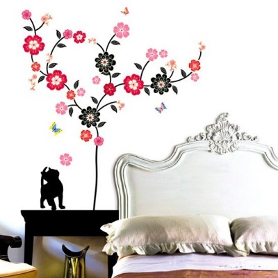 STICKER CATS & FLOWERS DP-08057 2