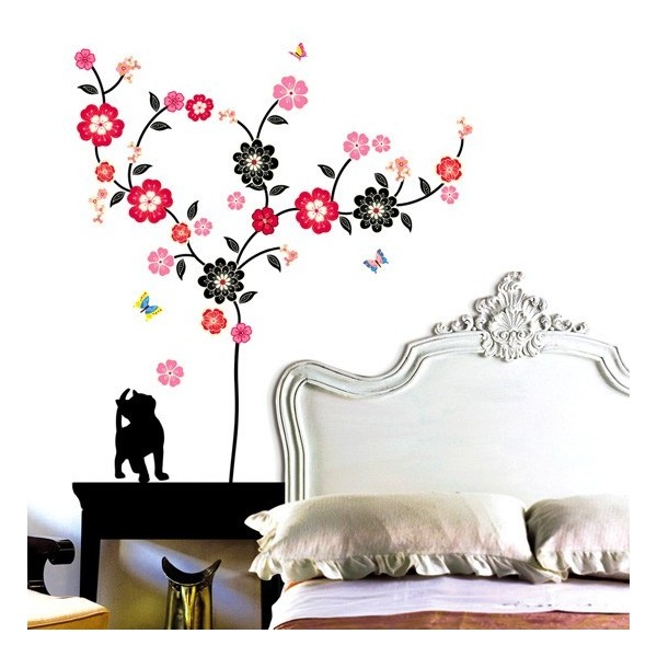 STICKER CATS & FLOWERS DP-08057 STICKER CATS & FLOWERS DP-08057