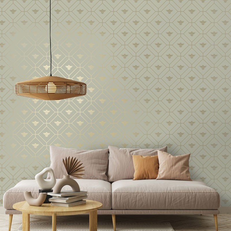 papel de parede moderno geometrico