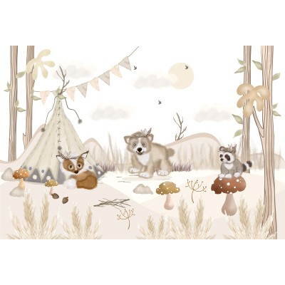 Mural Infantil Bosc Faula VCBF-058 Mural Infantil Bosc Faula VCBF-058