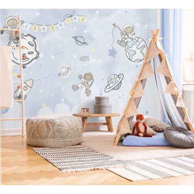 Mural Infantil personalizável Constelações VCPC-060 2