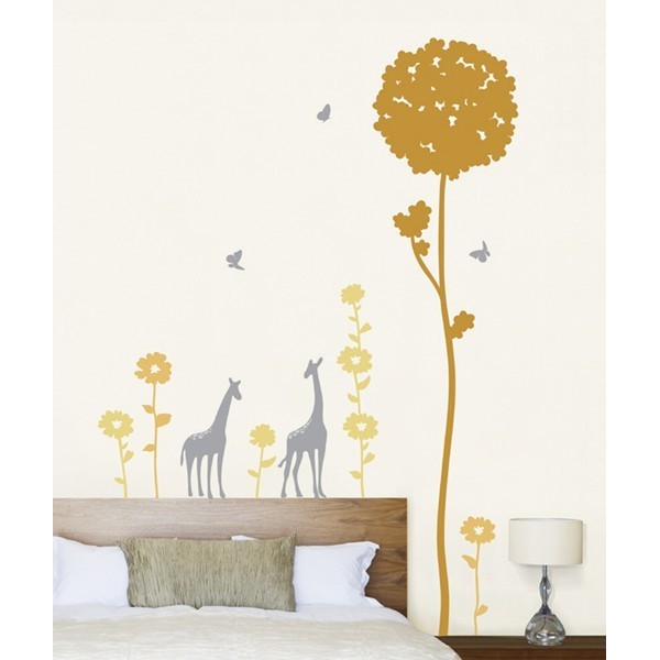 STICKER GIRAFFES IN THE FOREST DP-08166