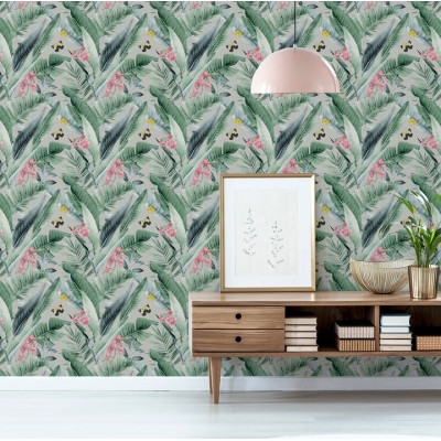 Papel pintado TROPIC GREY 909404 2