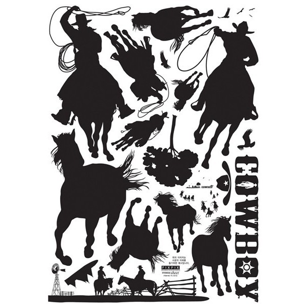 STICKER COWBOYS DP-08192 STICKER COWBOYS DP-08192