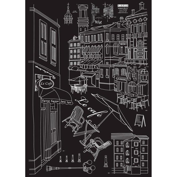 STICKER LE CAFE DP-08198